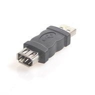 Electop USB Male to FireWire IEEE 1394 6 Pin Female Adapter