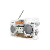 Sangean PR-D5CL AM-FM Analog Tuning With LED Indicator - Transparent