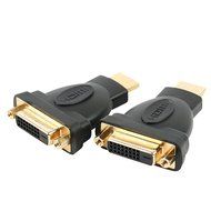 Benfei Gold-Plated 2 Pack HDMI to DVI/DVI to HDMI Bidirectional Adapter N2