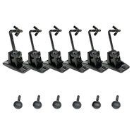 VideoSecu 5 Black Universal Satellite and Audio Speaker Mount Bracket for Wall or Ceiling MS40B5 WM6 N12