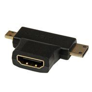 StarTech.com HDACFM5IN 5 in High Speed HDMI Cable with Ethernet- HDMI to HDMI Mini- F/M N22