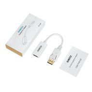 AVANTEK DisplayPort to HDMI Adapter Gold Plated DP HDTV Converter Cable with Audio, 7.8 Inch N4