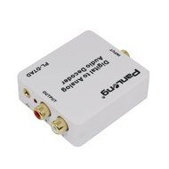 Panlong Optical SPDIF Toslink/ Coaxial Digital to Analog Audio Converter Decoder, Support 5.1 Dolby Digital, DTS... N10