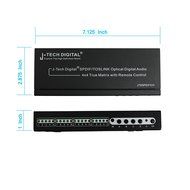 J-Tech Digital &reg; Premium Quality SPDIF TOSLINK Digital Optical Audio 1x3 Splitter (One Input 3 Outputs) N18