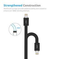 VOJO (2 Pack) 3.5mm Auxiliary Audio Cable 6ft Coiled Aux Cord for Car with Male to Male Gold Plated Jack, Tangle-free... N10