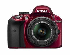 Nikon D3300 24.2 MP CMOS Digital SLR with Auto Focus-S DX NIKKOR 18-55mm f/3.5-5.6G VR II Zoom Lens (Black) -... N4
