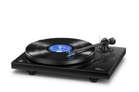 Music Hall MMF 2.2 Belt Driven Turntable with Cartridge, Gloss Black N2