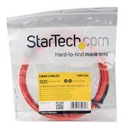 StarTech.com 1m Multimode 50/125 Duplex Fiber Patch Cable LC - ST / 50 Micron Fiber Optic Cable LC to ST N10