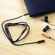 DIKOO 35510011 AUX 3.5mm Male to Male Stereo Audio Cable with In-line Microphone N36