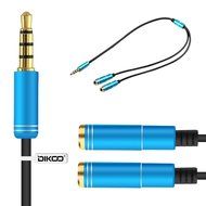 DIKOO 35510011 AUX 3.5mm Male to Male Stereo Audio Cable with In-line Microphone N40