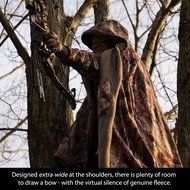 Waterproof Hunting Cape (WidowMaker Shadow, One Size Fits Most) N7