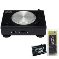 Pyle Turntable Record Player Converter and Pre-Amplifier Package - PADRI3 Phono Pre-Amp with USB/RCA PC/MAC Audio... N2