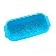 X-Haibei Rose Flower Loaf Pan Silicone Birthday Jello Cake Gelatina Mold Baking Mould