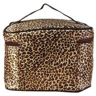 Creazy&reg; Women Leopard Print Cosmetic Bags Women Travel Makeup Bag (Brown) N5