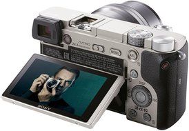 Sony A6000 Interchangeable Lens Digital Camera - Silver (24.3MP, SELP1650 Lens) N2