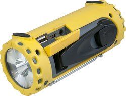 Freeplay Tuf Solar/Crank AM/FM/WX Radio with LED Flashlight N4