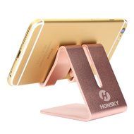 Honsky&reg;Solid Portable Aluminum Desktop Stand Smart Phone Holder for Desk Bed,iPad Mini Stand Tablet Stands for... N21