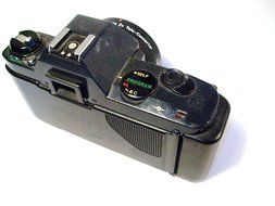 Canon T50 35mm SLR Camera with Tele-Converter N2