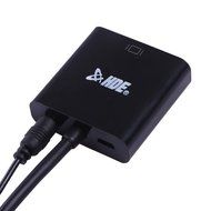 HDE 1080p HDMI to VGA HDTV Gold Plated Active Adapter Video Converter with 3.5mm Audio Cable and Micro USB Port... N4