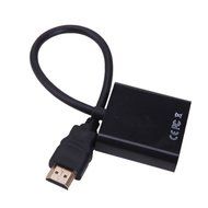 HDE 1080p HDMI to VGA HDTV Gold Plated Active Adapter Video Converter with 3.5mm Audio Cable and Micro USB Port... N6