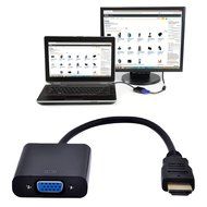 HDE 1080p HDMI to VGA HDTV Gold Plated Active Adapter Video Converter with 3.5mm Audio Cable and Micro USB Port... N7