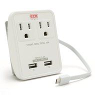 UL LISTED Surge Protector - EZOPower Desktop Charging Station with 3 AC Outlets, 3 USB Charger Ports and Built-in... N17
