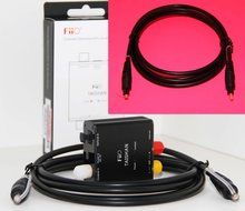 FIIO D3 (D03K) Digital to Analog Audio Converter with SMI Gold Plated 6ft Optical TOSLink Cable and RCA-to-3.5MM... N2