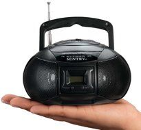 Sentry MBBRC AM/FM Mini Boom Box Radio