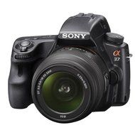 Sony &alpha; (alpha) a37 16.1 MP Digital SLR Camera body only - Black (kit Box)