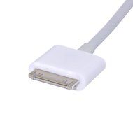 GooDGo iPad Connector to VGA Adapter Converter Cable for iPhone 4 4S iPad 2 3 with Built-in Charger N2