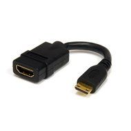 StarTech.com HDACFM5IN 5 in High Speed HDMI Cable with Ethernet- HDMI to HDMI Mini- F/M N30