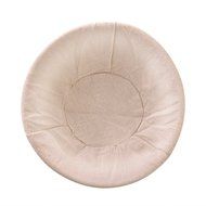 Homestia Round Shaped Bread Dough Proofing Rising Rattan Basket &amp; Linen, 9.8 Inch N9