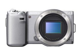 Sony NEX-5N 16.1 MP Compact Interchangeable Lens Touchscreen Camera With 18-55mm Lens (Silver) N5