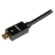 StarTech.com HDACFM5IN 5 in High Speed HDMI Cable with Ethernet- HDMI to HDMI Mini- F/M N35