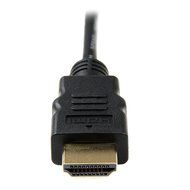 StarTech.com HDACFM5IN 5 in High Speed HDMI Cable with Ethernet- HDMI to HDMI Mini- F/M N36