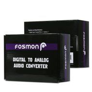 Fosmon Digital Optical Coax to Analog RCA Audio Converter Adapter N4