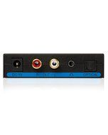 Fosmon Digital Optical Coax to Analog RCA Audio Converter Adapter N6