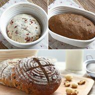 AngelaKerry 1pcs 34x15.5x7cm (1.3x0.6x0.2.8 inch) Banneton Brotform Long-Strip Bread Proofing Basket Handmade N17