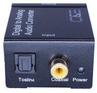 Digital Optical Coax to Analog R/L audio converter N5