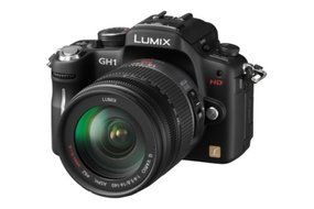 Panasonic DMC-GH1K 12.1MP Four Thirds Mirrorless Digital Camera with 1080p HD Video