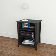 Nexera Tuxedo Stereo Cabinet 201006, Black N6