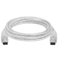 Cmple - IEEE-1394 FireWire iLink DV Cable 6P-6P M/M -15ft (BLACK) N11