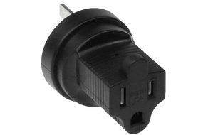 SF Cable, 3 prong Power Plug Adapter, Australia to NEMA 5-15R N2