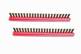 Riccar Upright Vacuum Metal Brush Roller Inserts { 2 Inserts } Part # B012-2400B