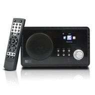 Ocean Digital WiFi Internet Radio WR60 Wlan Wireless Connection Wooden Desktop Media Player Alarm Clock Big Display... N7