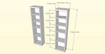 Sereni-T CD/DVD Towers (2) 211006 from Nexera, Black N12