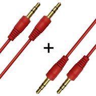 BesCable&reg; Aux Cord (2 Pack), 5ft (1.5m) Male to Male Aux Cable / Auxiliary Cord for Car, iPod, iPhone, Headphone... N10