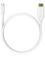 Mini DisplayPort to HDMI Cable (15 FT), Fosmon Mini DP [1080p | Thunderbolt Port Compatible] to HDMI Cable Adapter... N6