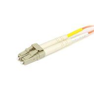 StarTech.com 1m Multimode 50/125 Duplex Fiber Patch Cable LC - ST / 50 Micron Fiber Optic Cable LC to ST N15