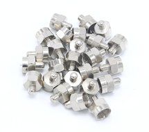 F Type 75 Ohm Terminator - 25 Pack Premium Professional Contractor Grade